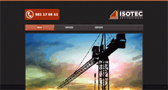 Desktop Screenshot of isotecsl.com